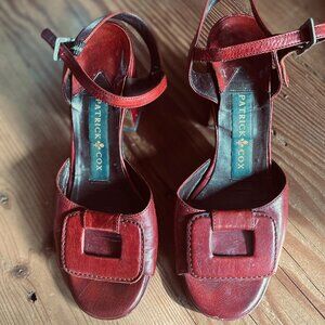 Patrick Cox Block Heel Sandals 90’s Y2K